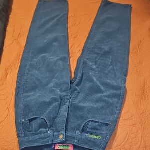 Empyre Teal Corduroy Pants